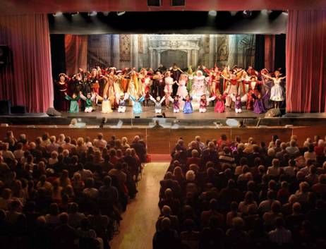 Pantomime at Broxbourne Civic Hall -- picture from Sleeping Beauty finale