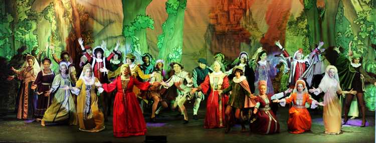 Cinderella Pantomime Broxbourne: Villagers in Chorus