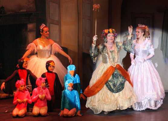 Cinderella Pantomime Broxbourne: Cinderella with Fairies and Animals