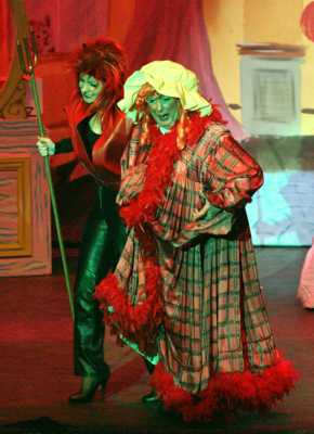 Cinderella Pantomime Broxbourne: Ugly Sister and Demon