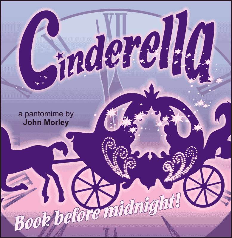 Cinderella Coach Logo Broxbourne Theatre Pantomime 2009/10