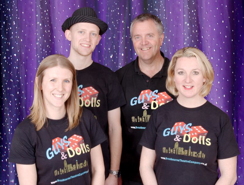 Principals in Guys and Dolls Broxbourne