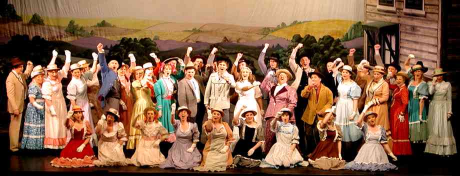 Photo from Broxbourne Theatre Company Oklahoma